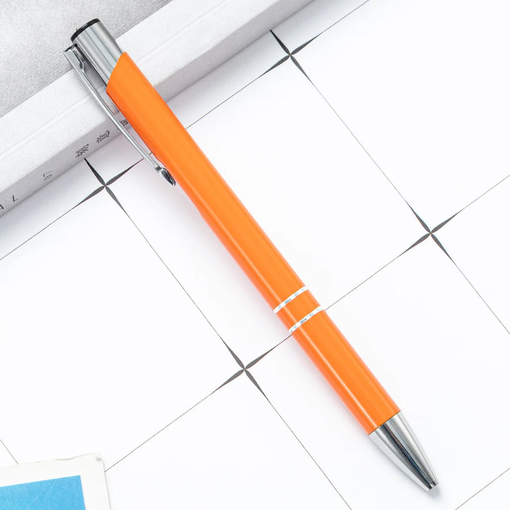 Custom Metal Pen with Logo | UV Printing | 1pc MOQ | 15-Day Lead