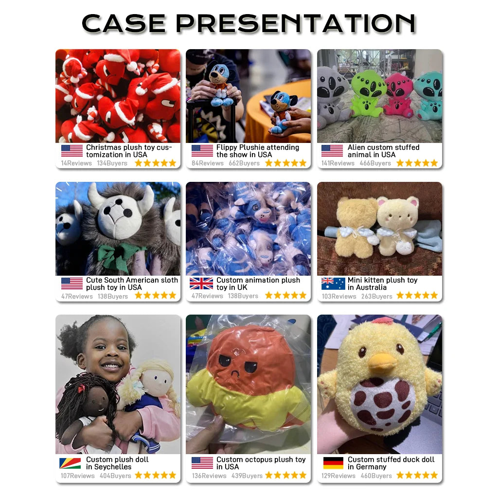 Custom Plush Toys 31-50cm PP Cotton | 500 MOQ Corporate Gifts Branded