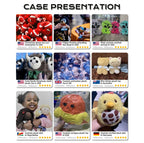 Custom Plush Toys 31-50cm PP Cotton | 500 MOQ Corporate Gifts Branded