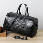 Custom PU Leather Duffel Bag with Logo | MOQ 3 Pcs