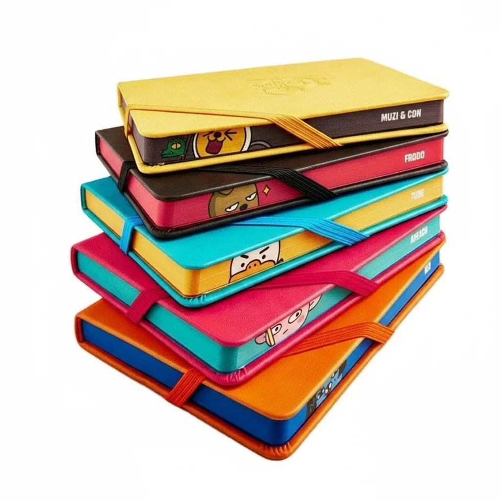 Custom PU Leather Journal Notebook with Logo | 1,000 MOQ