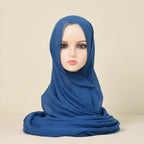 Polyester Silk Satin Hijab | 107x180cm | 24 Colors | Wholesale | Custom Packaging