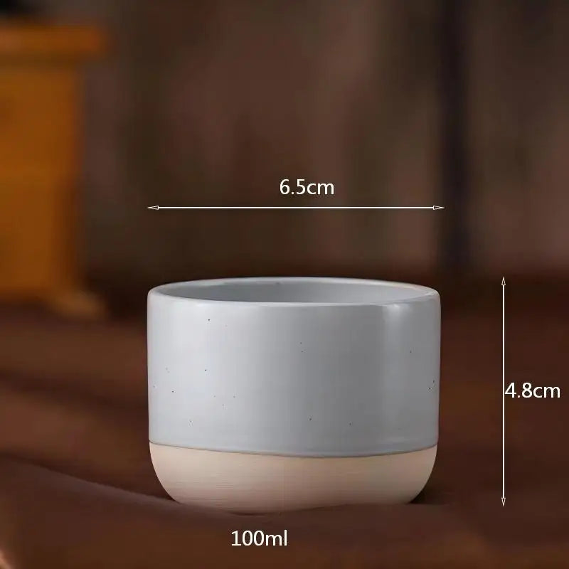 Custom Ceramic Espresso Cup Wholesale | 64 MOQ 5 Colors Microwave Safe
