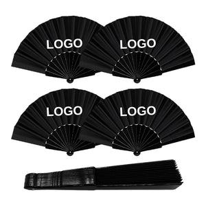 Signature Summer Cool - Custom-Branded High-Density Folding Hand Fans for Events & Boutique Giveaways