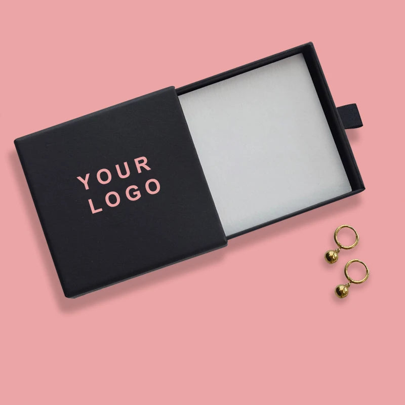 Custom Jewelry Box Wholesale | Eco-Friendly Paper 200 MOQ Embossed Logo