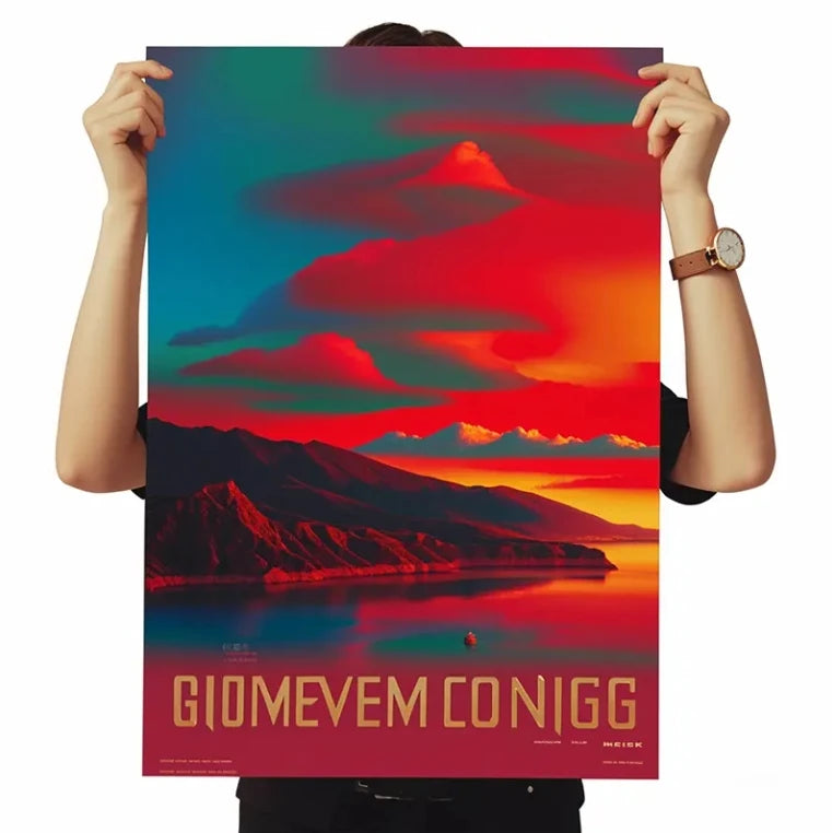 Wholesale Custom Posters | A0-A4, Ultra-High-Definition RGB | 100 Pcs MOQ