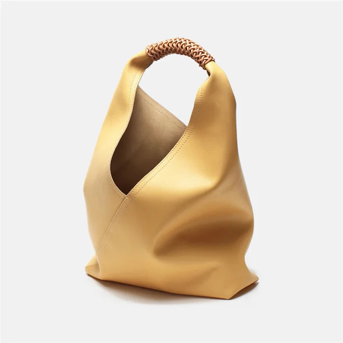 Custom Genuine Leather Tote Bag Wholesale | OEM ODM Bucket Handbags 1 MOQ