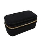 Custom Velvet Zipper Jewelry Box Wholesale | 50 MOQ Luxury Packaging