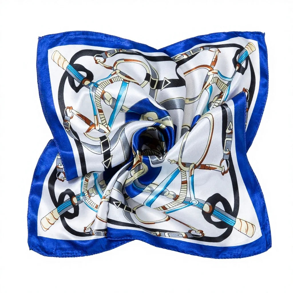Personalized Silk Satin Scarves | 2-Piece MOQ & 3-7 Day Lead Time | 46 Colors | OEM Manufacture