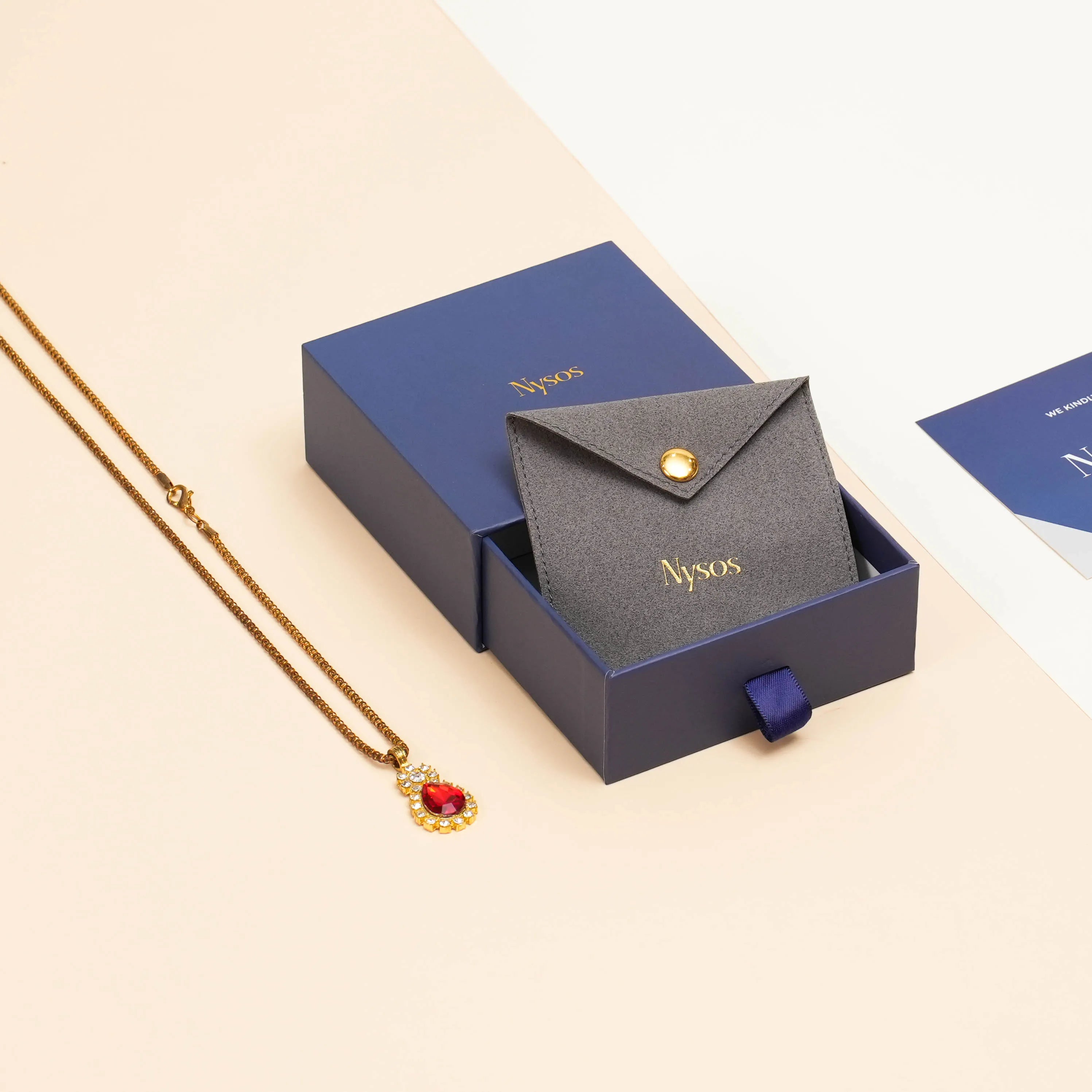 Custom Rigid Paper Drawer Box for Jewelry | MOQ 500 | 14-Day Lead Time