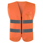 Custom Hi-Vis Safety Vest | 1,000 Pcs MOQ Reflective Polyester Vest