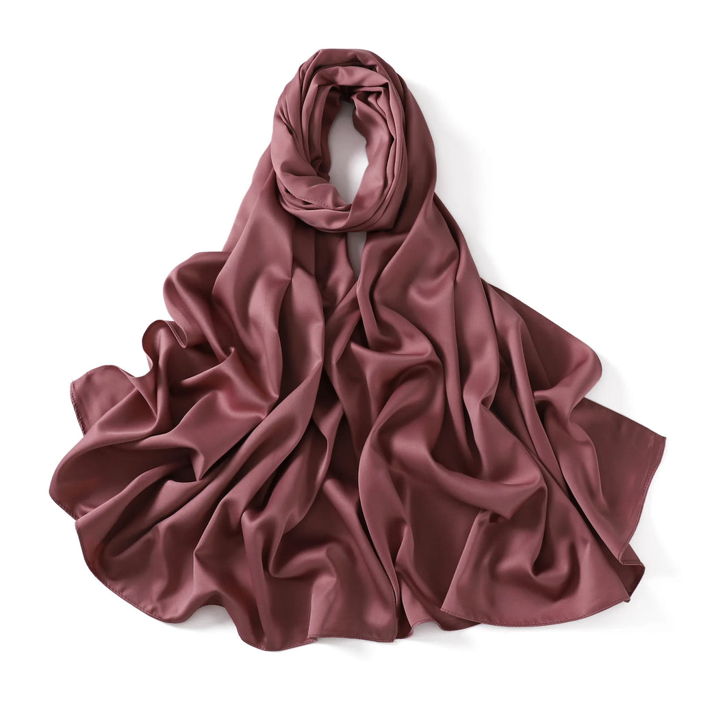Custom Matte Satin Hijabs Wholesale | 20-Piece MOQ & 14-Day Lead Time | Eid Prayer Scarves