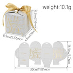 Luxury Glitter Favor Boxes | Wedding Favors | MOQ 50