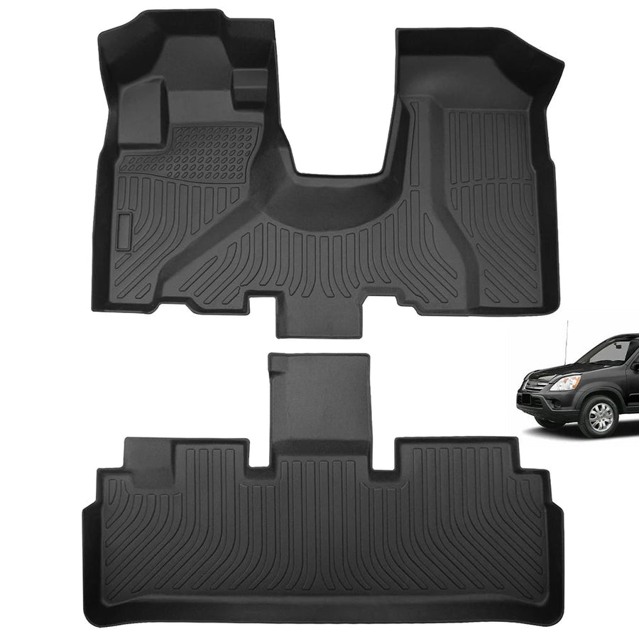 Honda CR-V 2002-2006 Custom Fit Deep Dish TPE Floor Mats