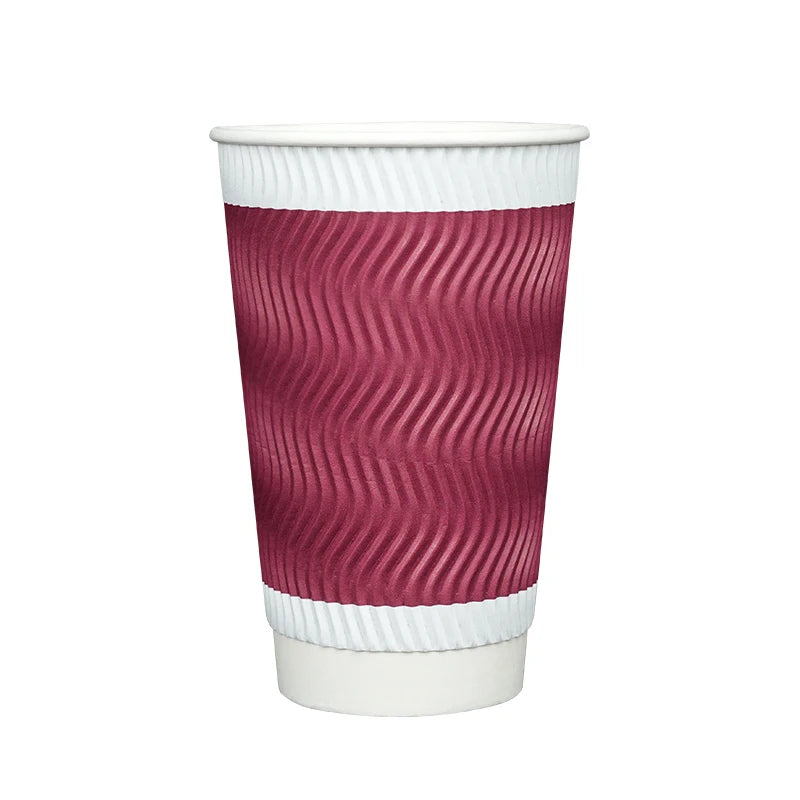 Custom Logo Single Wall Coffee Paper Cup for Cafe and Office