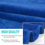 Custom Logo Microfiber Towel | 400gsm Sports Towel
