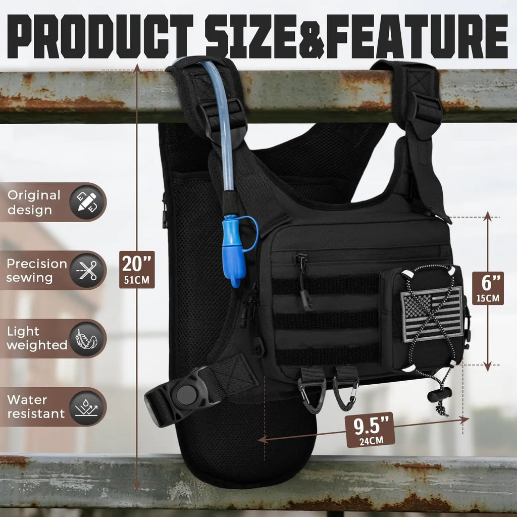 Custom Hydration Vest Backpack with Logo | MOQ 300