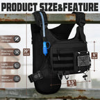 Custom Hydration Vest Backpack with Logo | MOQ 300
