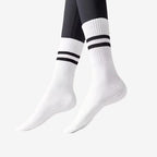 Custom Embroidered Anti-Slip Yoga Socks | Women's Grip Socks with Logo | Premium Studio Retail