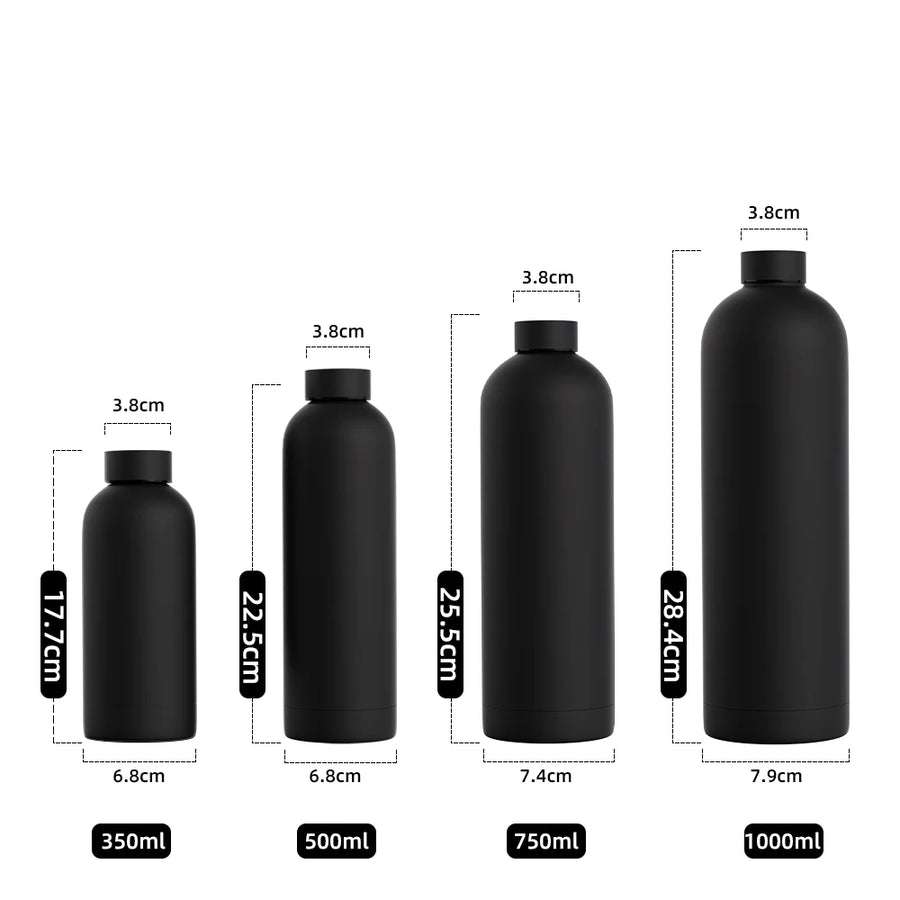 Custom logo 500ml Double Wall Stainless Steel Water Bottle for Travel, Office & Daily Use