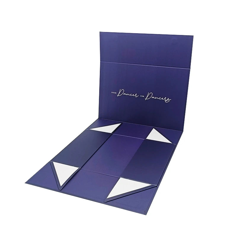 Custom Foldable Magnetic Gift Boxes: 2 MOQ, 20-Day Production | Recyclable Cardboard Packaging for Shoes & Clothes