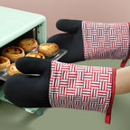 Heat-Resistant Cotton Baking Gloves | 200-Piece MOQ & 31-Day Lead Time | Waterproof & Non-Slip