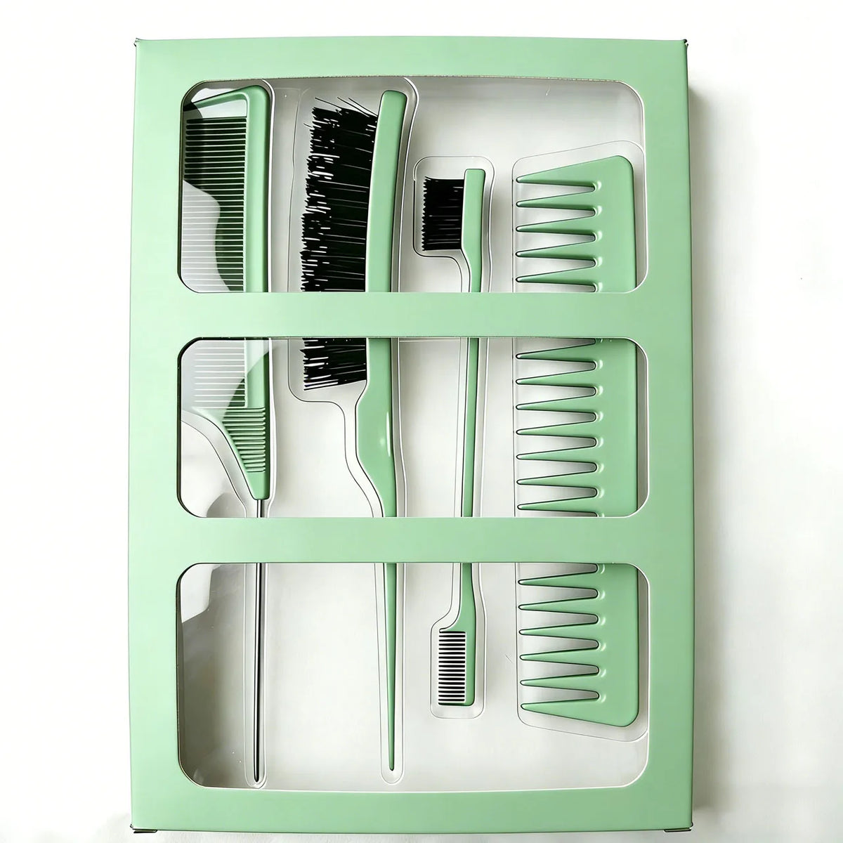 Custom 4-Piece Hair Brush Gift Set with Logo | 2,400 MOQ