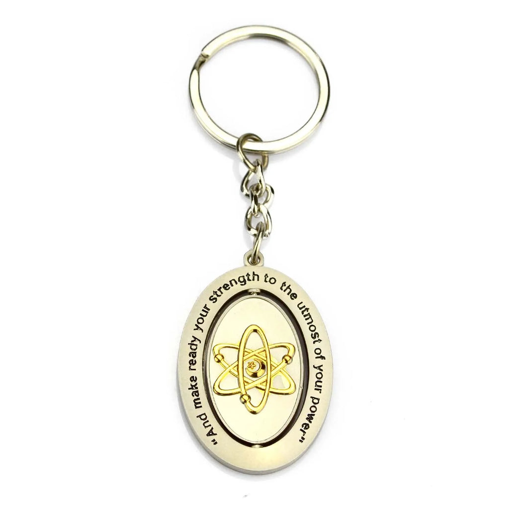 Custom Stainless Steel Spinning Keychain | 7-Day Lead | Negotiable MOQ