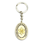 Custom Stainless Steel Spinning Keychain | 7-Day Lead | Negotiable MOQ