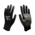 Custom 13 Gauge PU Work Gloves | 2,400 MOQ | CE Certified