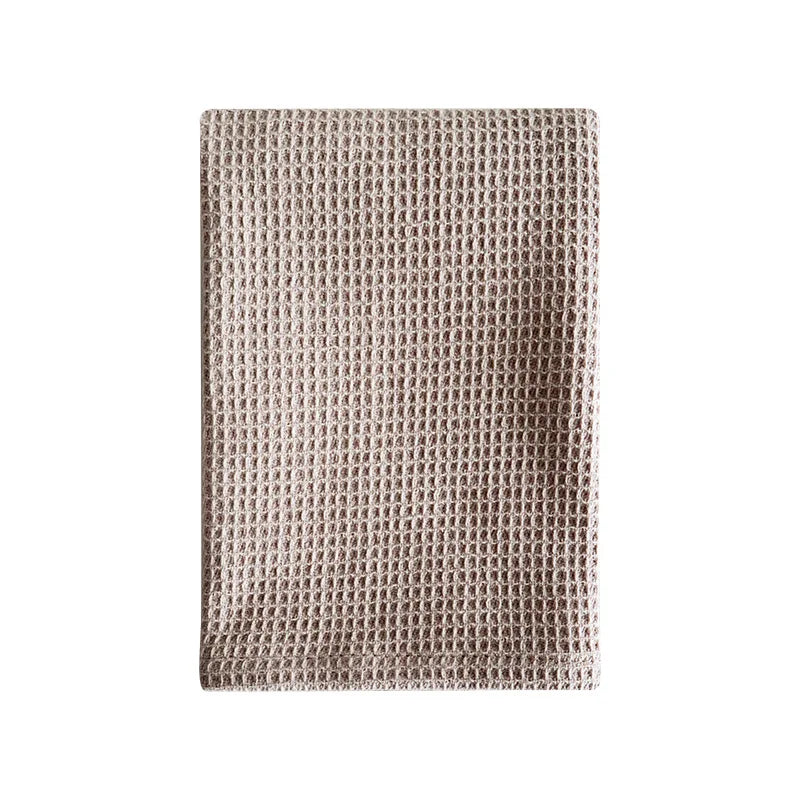 Custom logo Waffle Kitchen Hand Towels Dish Cloth Highly Absorbent Cleaning Drying Dishes Tea Towel Extra Soft