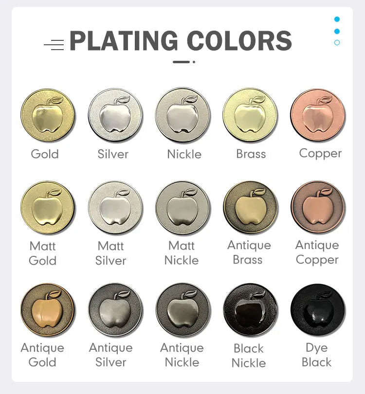 Custom 3D Enamel Challenge Coin 10pcs MOQ | Zinc Alloy, Double-Sided, Gold/Antique Plating for Military