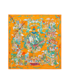 Custom 100% Real Silk Scarves | Digital Printing | 50 Pcs MOQ | Luxury Corporate Gifts