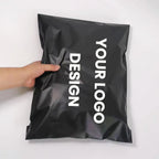 Custom Printed Poly Mailers 60 Micron | 100 Pcs MOQ Eco-Friendly Pink Shipping Envelopes