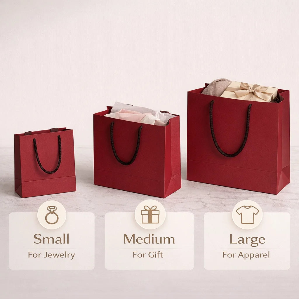 Custom Paper Shopping Bags | Kraft Boutique Retail Bags