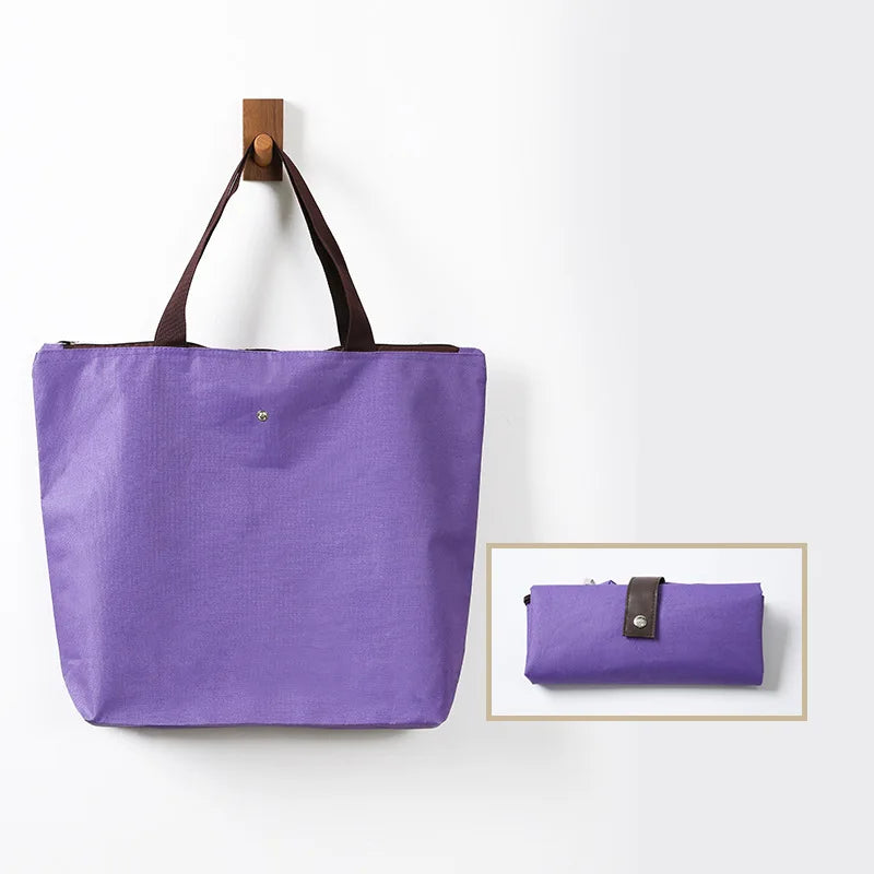 Custom Oxford Foldable Tote Bag with Logo | Bulk