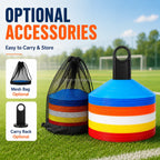 Custom Football Agility Cones with Logo | Bulk MOQ 200