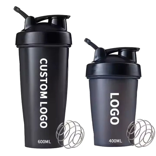 Plastic Shaker Bottle with Flip Lid for Gym, Protein Mix and Daily Hydration (400ml / 600ml)