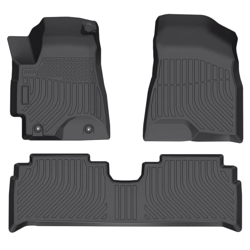Toyota Highlander 3D All-Weather TPE Floor Mats Full Set (2001-2007)