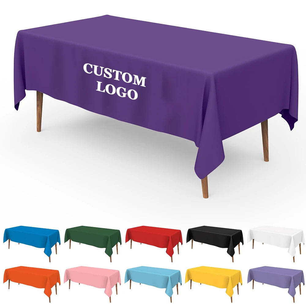 Custom PEVA Tablecloths | Waterproof, Stain-Resistant | 10,000 Pcs MOQ