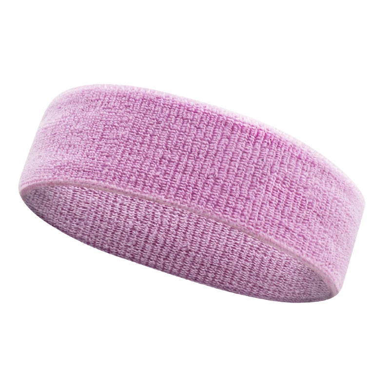 5.5cm Wide Spandex Yoga Headband with Custom Print | Sweat Absorption for Workout
