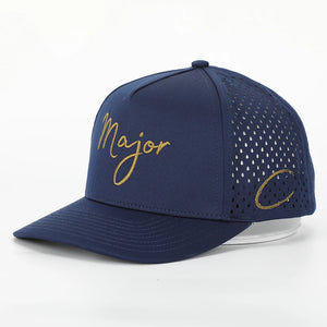 Custom 5 Panel Baseball Hat | Embroidered Logo Laser Cut MOQ 50