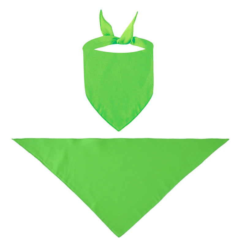 Pet Triangular Bandanas — 15 Colors, 2 Pcs MOQ, Sublimation Printing
