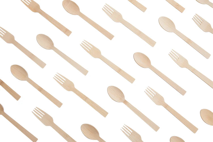 Bamboo Disposable Cutlery Set 170mm | 50,000 MOQ | Biodegradable