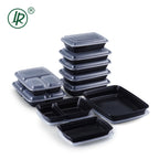 3-Compartment Food Container 33oz | PP Plastic | 15,000 MOQ | Custom