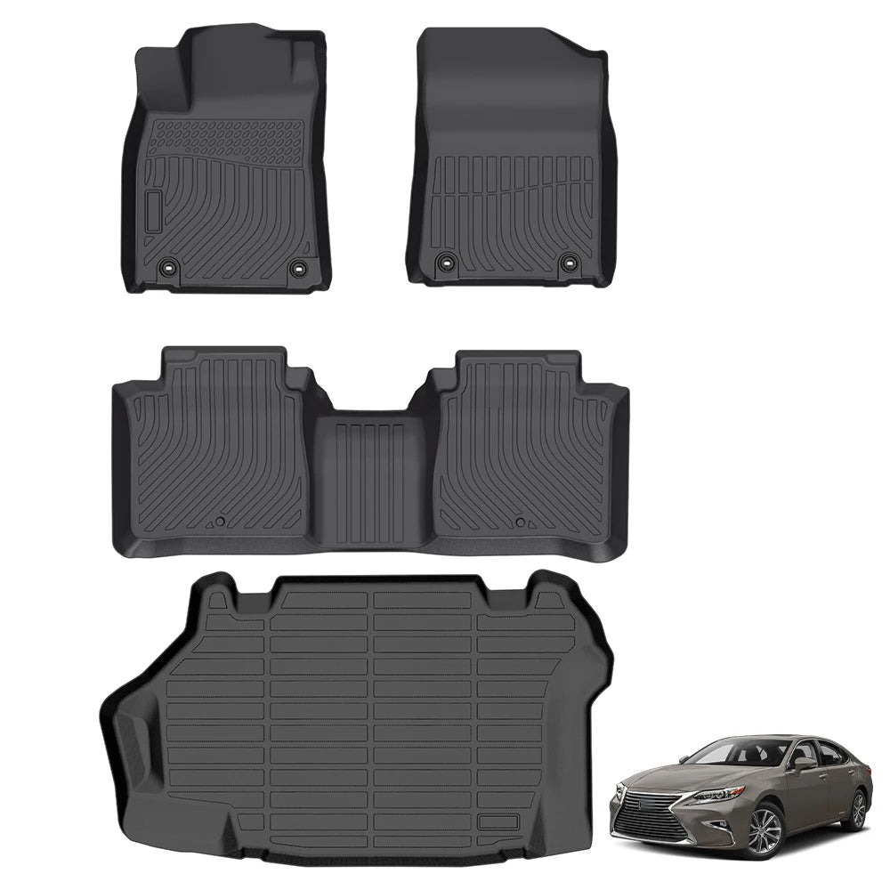 Lexus ES300h 2013-2018 Custom Fit TPE Trunk Mat