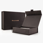 Custom Luxury Rigid Gift Box with Magnetic Closure | 500 MOQ, Matte Finish, Recycled