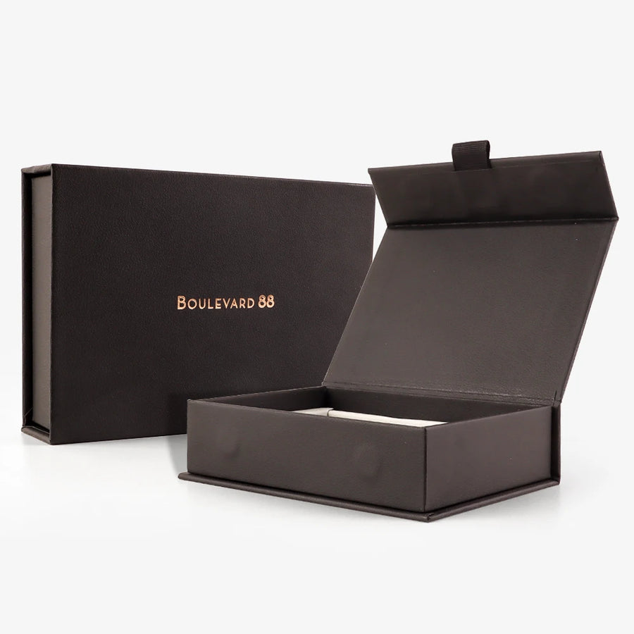 Custom Luxury Rigid Gift Box with Magnetic Closure | 500 MOQ, Matte Finish, Recycled