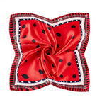 Personalized Silk Satin Scarves | 2-Piece MOQ & 3-7 Day Lead Time | 46 Colors | OEM Manufacture