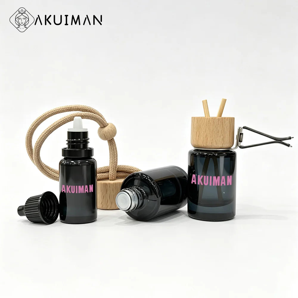 Custom Glass Car Perfume Bottles 1,000 MOQ | Magnetic Gift Box Luxury